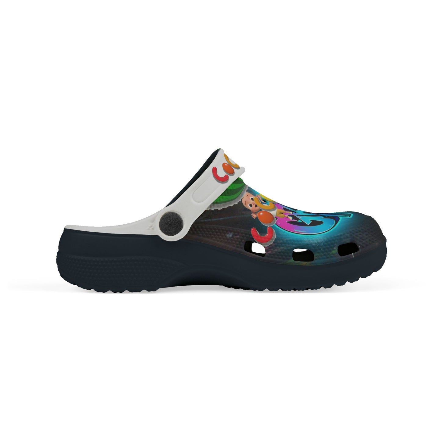 Colorful Kid's EVA Foam Clogs with Cartoon Design