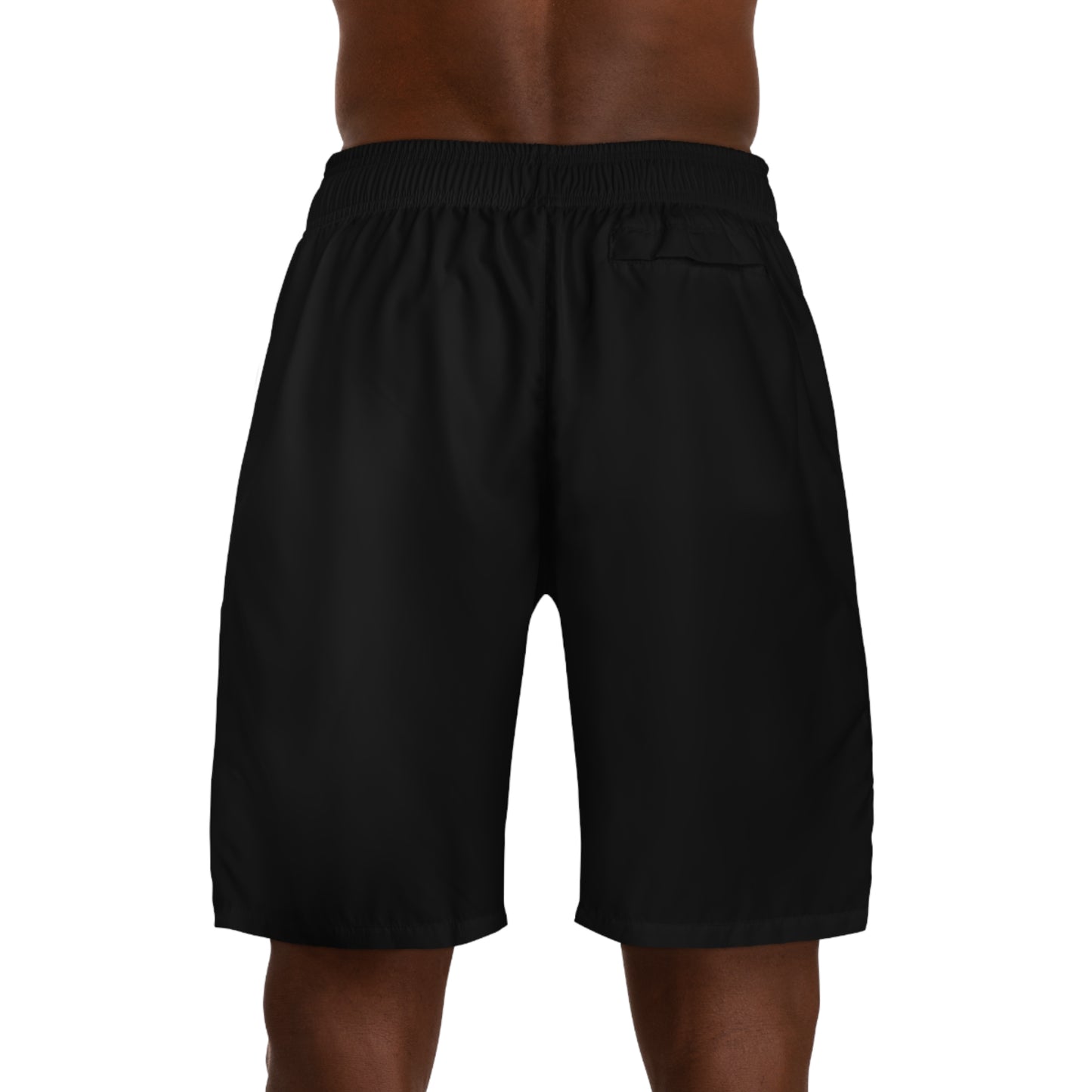 Men's Graffiti Print Jogger Shorts - Urban Streetwear Style