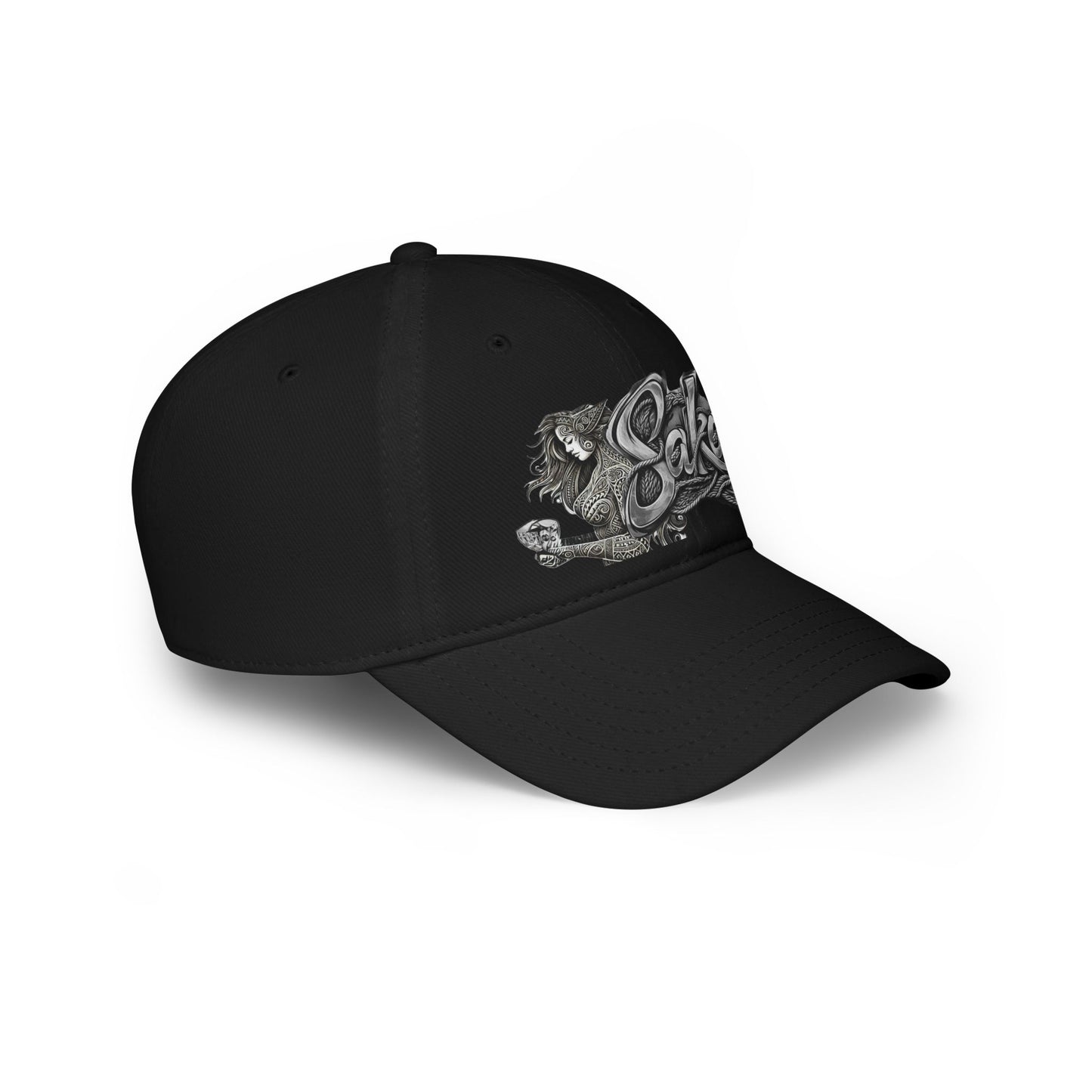 Sakau Graphic Low Profile Baseball Cap - Stylish Headwear for Everyday Adventures