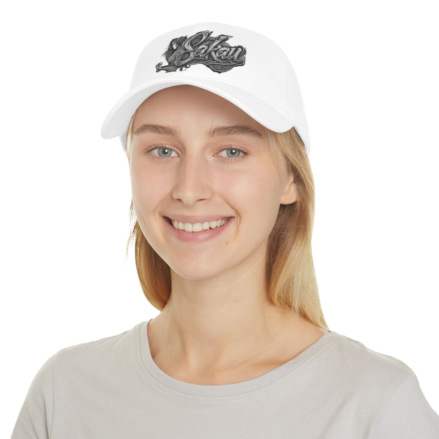 Sakau Graphic Low Profile Baseball Cap - Stylish Headwear for Everyday Adventures