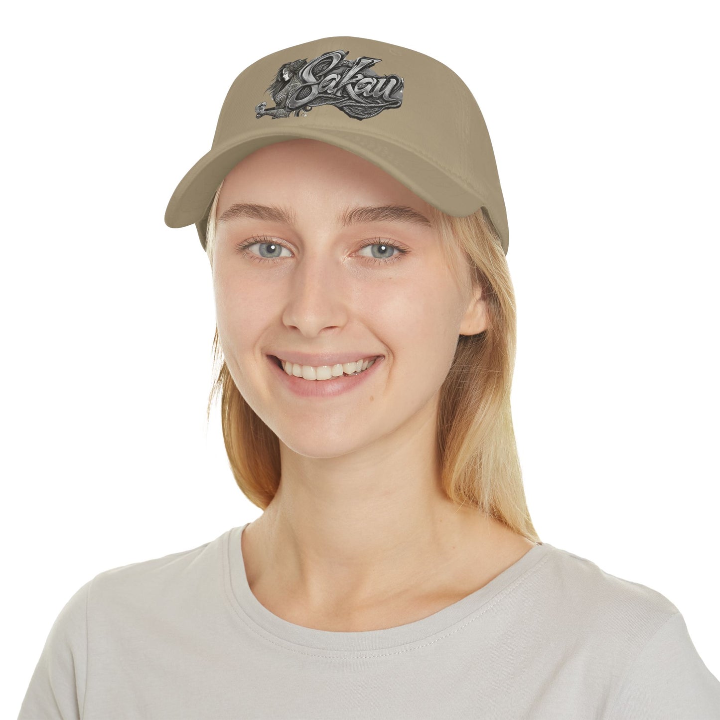 Sakau Graphic Low Profile Baseball Cap - Stylish Headwear for Everyday Adventures