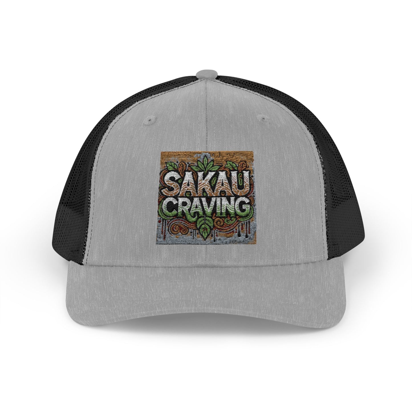 Sakau Craving Snapback Trucker Cap - Stylish & Breathable Hat for Outdoor Adventures