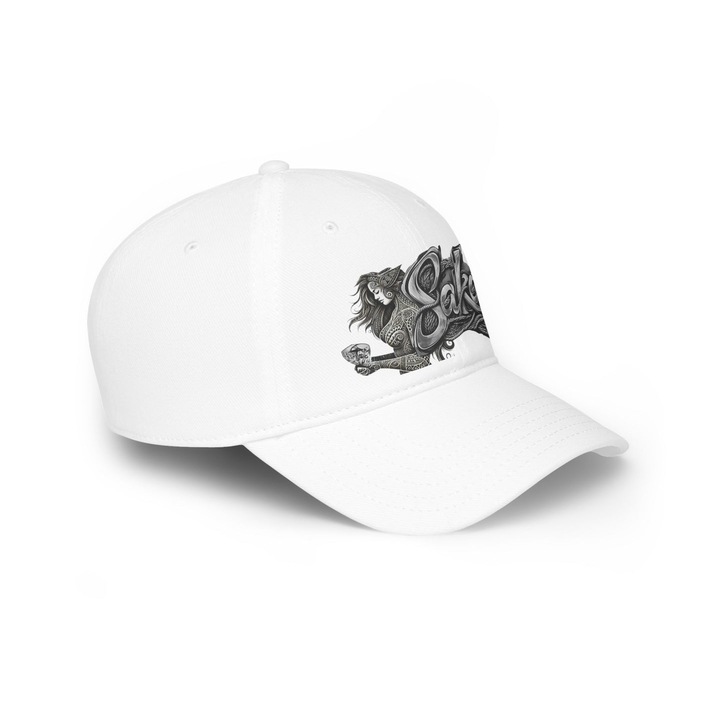 Sakau Graphic Low Profile Baseball Cap - Stylish Headwear for Everyday Adventures