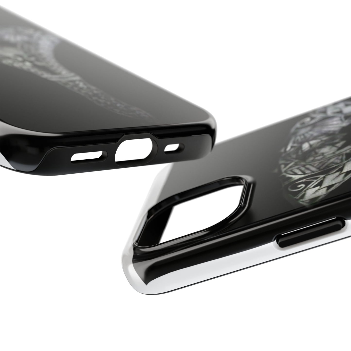 Sokehs Rock Tough Phone Case - Durable Protection with Intricate Design