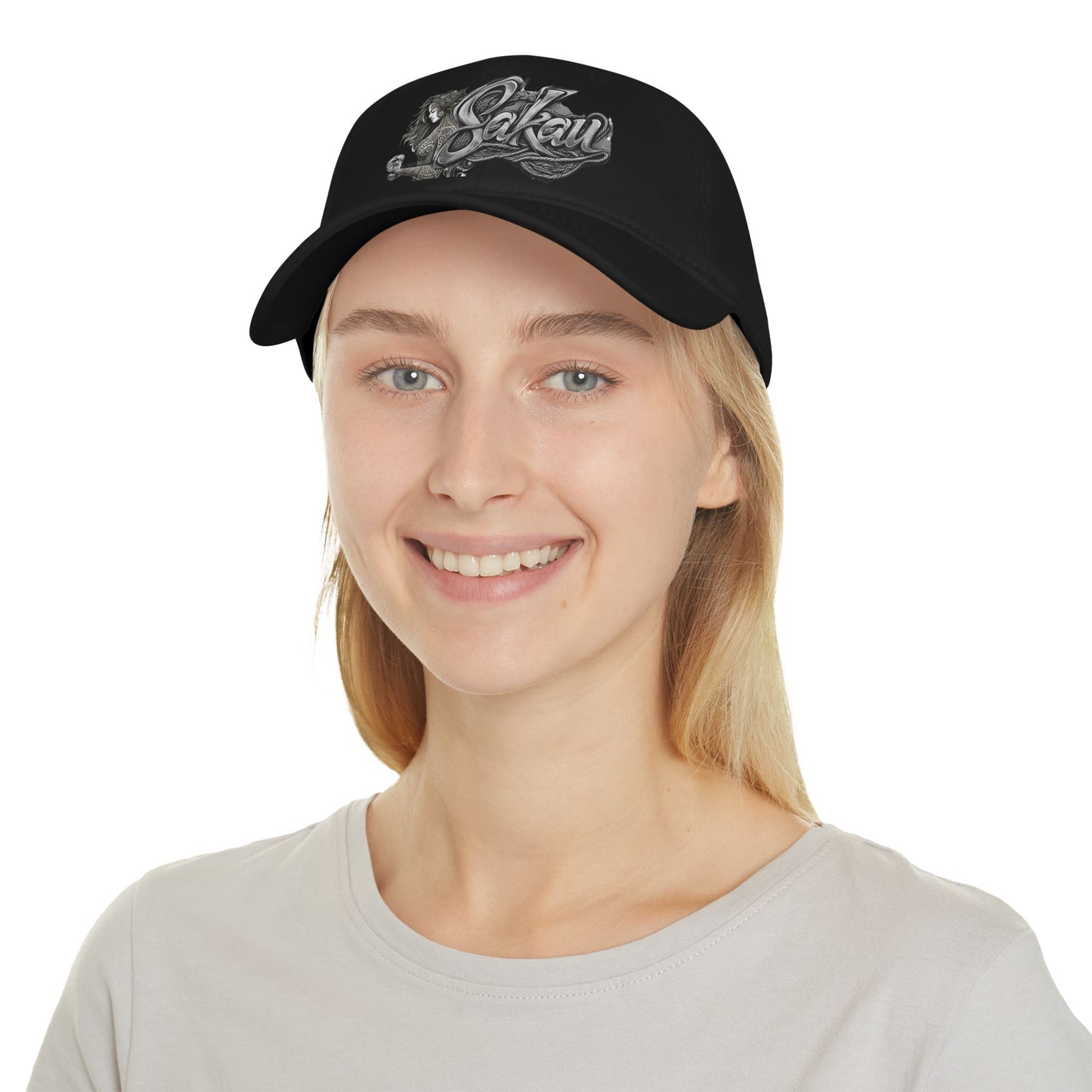 Sakau Graphic Low Profile Baseball Cap - Stylish Headwear for Everyday Adventures