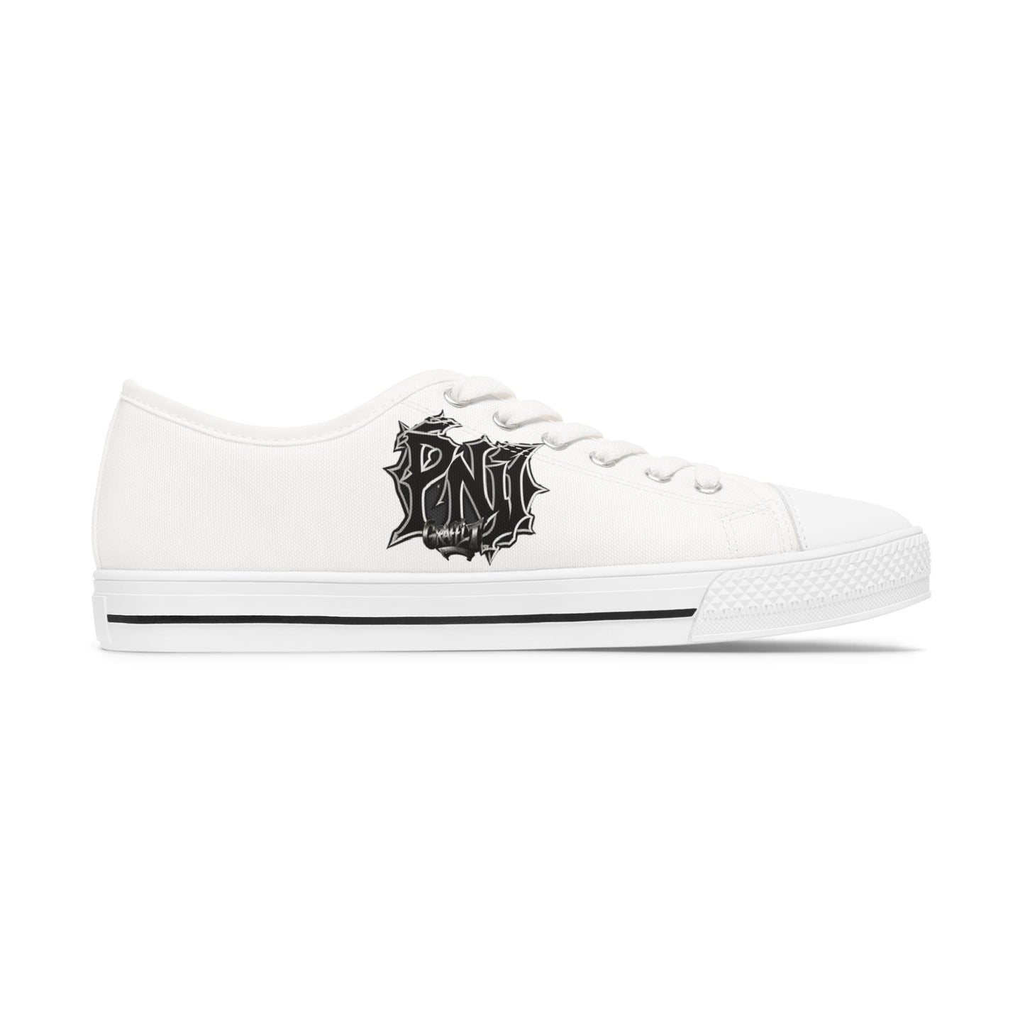 Stylish Women's Low Top Sneakers with Unique Graphic Design