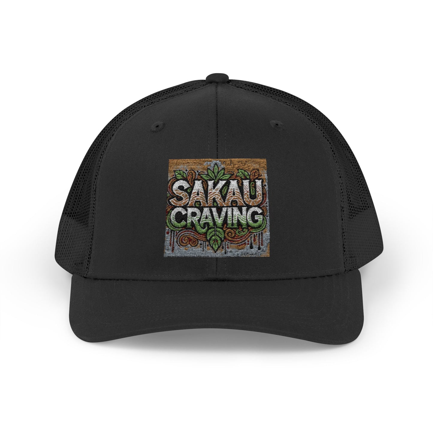 Sakau Craving Snapback Trucker Cap - Stylish & Breathable Hat for Outdoor Adventures